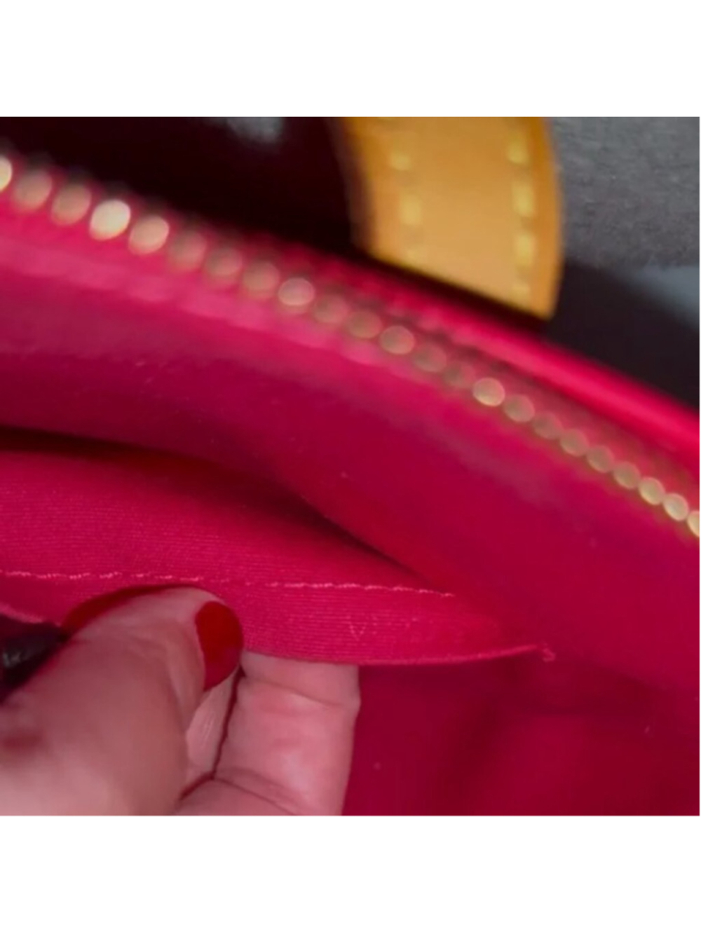 EUC Authenticated Louis Vuitton Monogram Vernis Bellevue PM - Picture 14 of 15